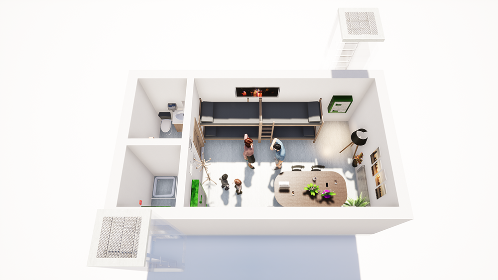 abris nucleaire-bunker beton-abris atomique-construction bunker