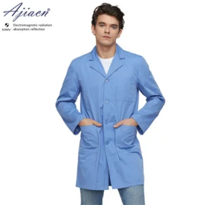 Manteau technique blindé anti-rayonnement – protection EMF professionnelle pour laboratoires, postes de commande et zones électromagnétiques