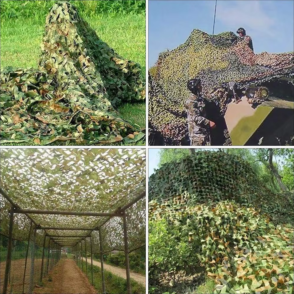 Filet camouflage militaire renforcé – toile d’ombrage extérieure pour véhicule, abri et aménagement discret – Image 5