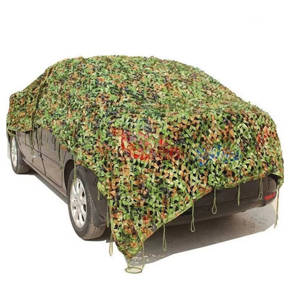 Filet camouflage militaire renforcé – toile d’ombrage extérieure pour véhicule, abri et aménagement discret – Image 4