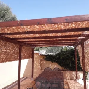 Filet camouflage avec maille renforcée – couverture d’ombrage extérieure pour camping, jardin et protection visuelle