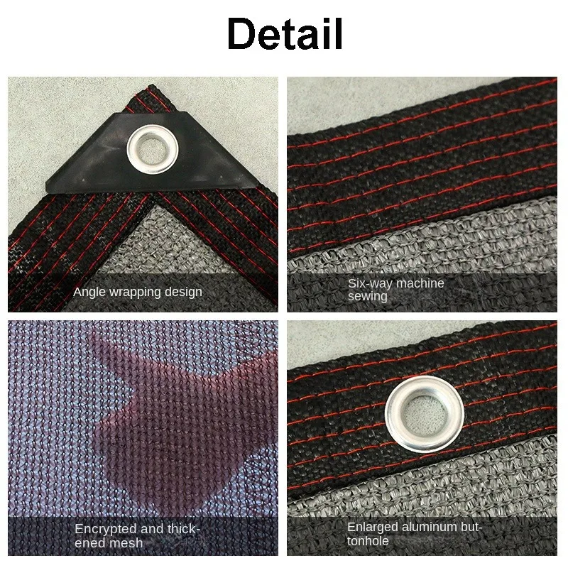 Voile d'Ombrage Carrée Grand Format Anti-UV – Protection Solaire Haute Densité pour Jardin, Terrasse, Camping et Espaces Extérieurs – Image 6
