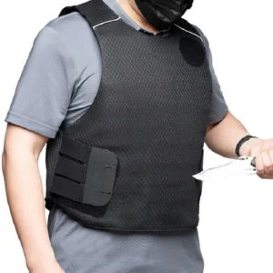 Gilet de Protection Tactique Ultra Léger Niveau 5 – Armure Souple Dissimulable Anti-Coupure et Anti-Perforation