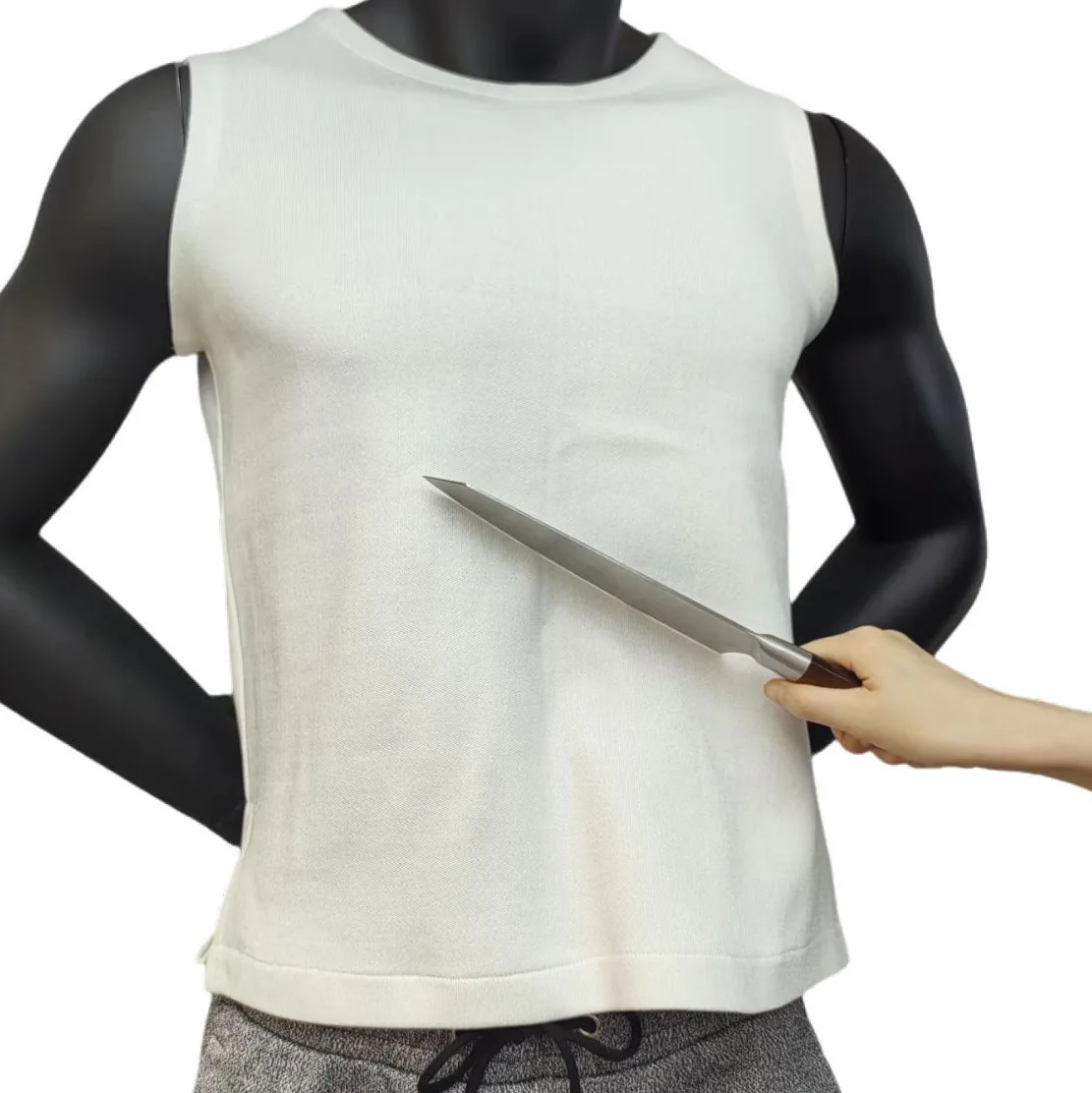 Gilet de Protection Discret Niveau 5 – Sous-Vêtement Tactique Souple Anti-Coupure et Anti-Perforation – Image 3