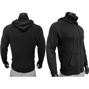 Sweat à Capuche de Protection Anti-Coupure Niveau 5 – Textile Haute Résistance avec Protection du Cou