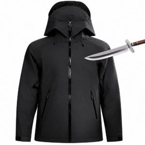 Veste de Haute Protection Renforcée Anti-Coupure – Textile Technique Niveau 6 Coupe-Vent et Imperméable