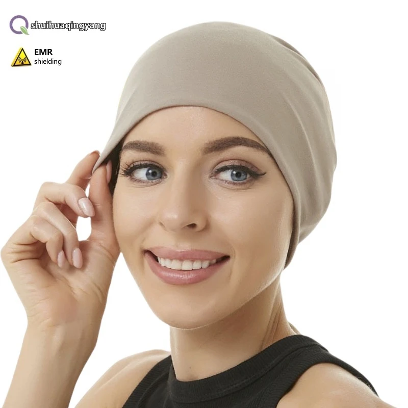 Bonnet Professionnel de Blindage Radioélectrique – Textile Argenté EMF, RF et 5G – Image 4