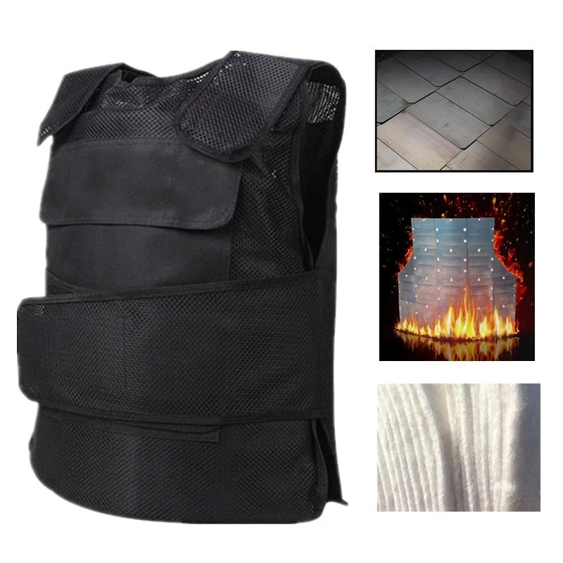 Gilet de Sécurité Renforcé Anti-Coupure et Anti-Perforation – Protection Corporelle en Acier au Manganèse – Image 2