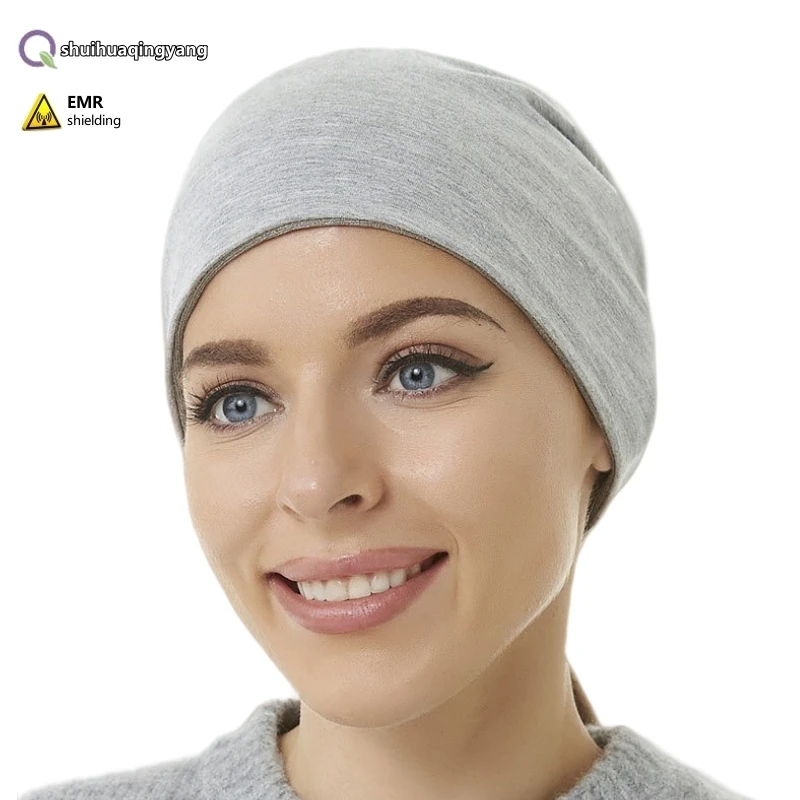Bonnet Professionnel de Blindage Radioélectrique – Textile Argenté EMF, RF et 5G – Image 5