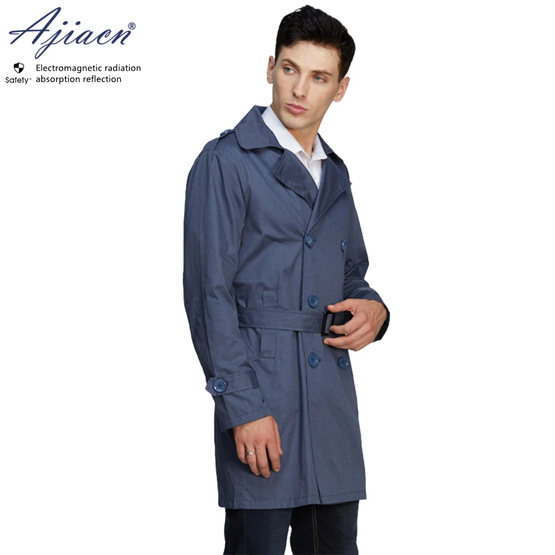 Manteau Professionnel de Blindage Électromagnétique EMF – Protection Textile pour Environnements Techniques – Image 4