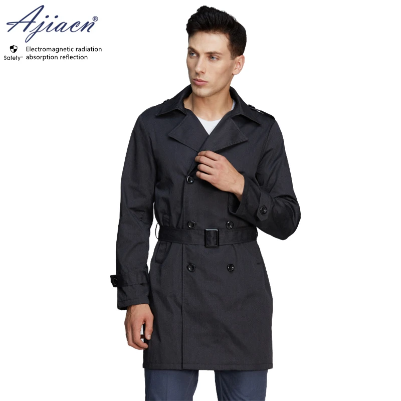 Manteau Professionnel de Blindage Électromagnétique EMF – Protection Textile pour Environnements Techniques – Image 3